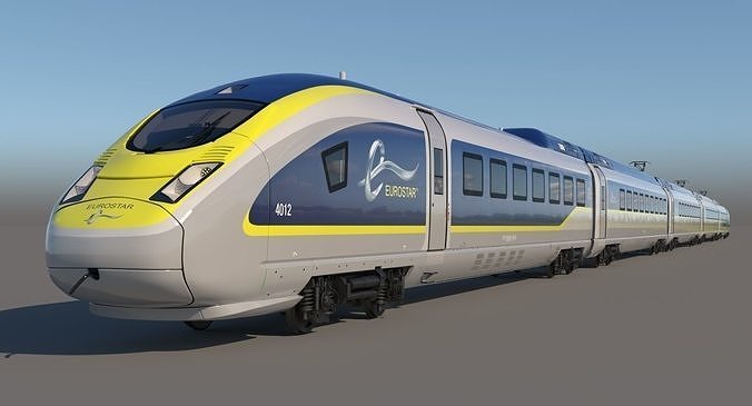 Eurostar E320 3D model