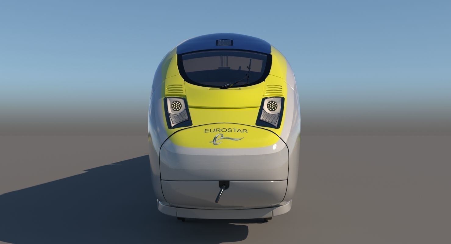 Eurostar E320 3D model_2