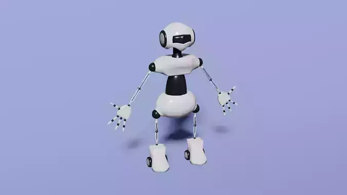 Basic robot Free 3D model