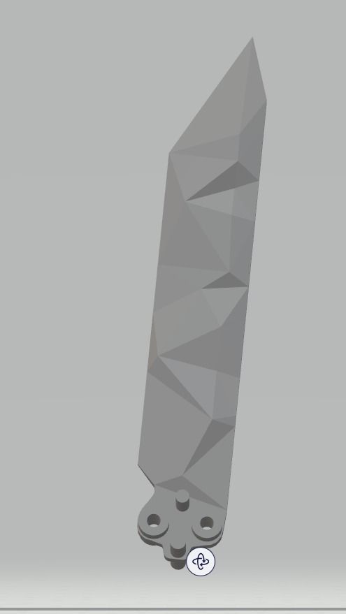 Champions Butterfly Knife- Valorant 3D print model_4