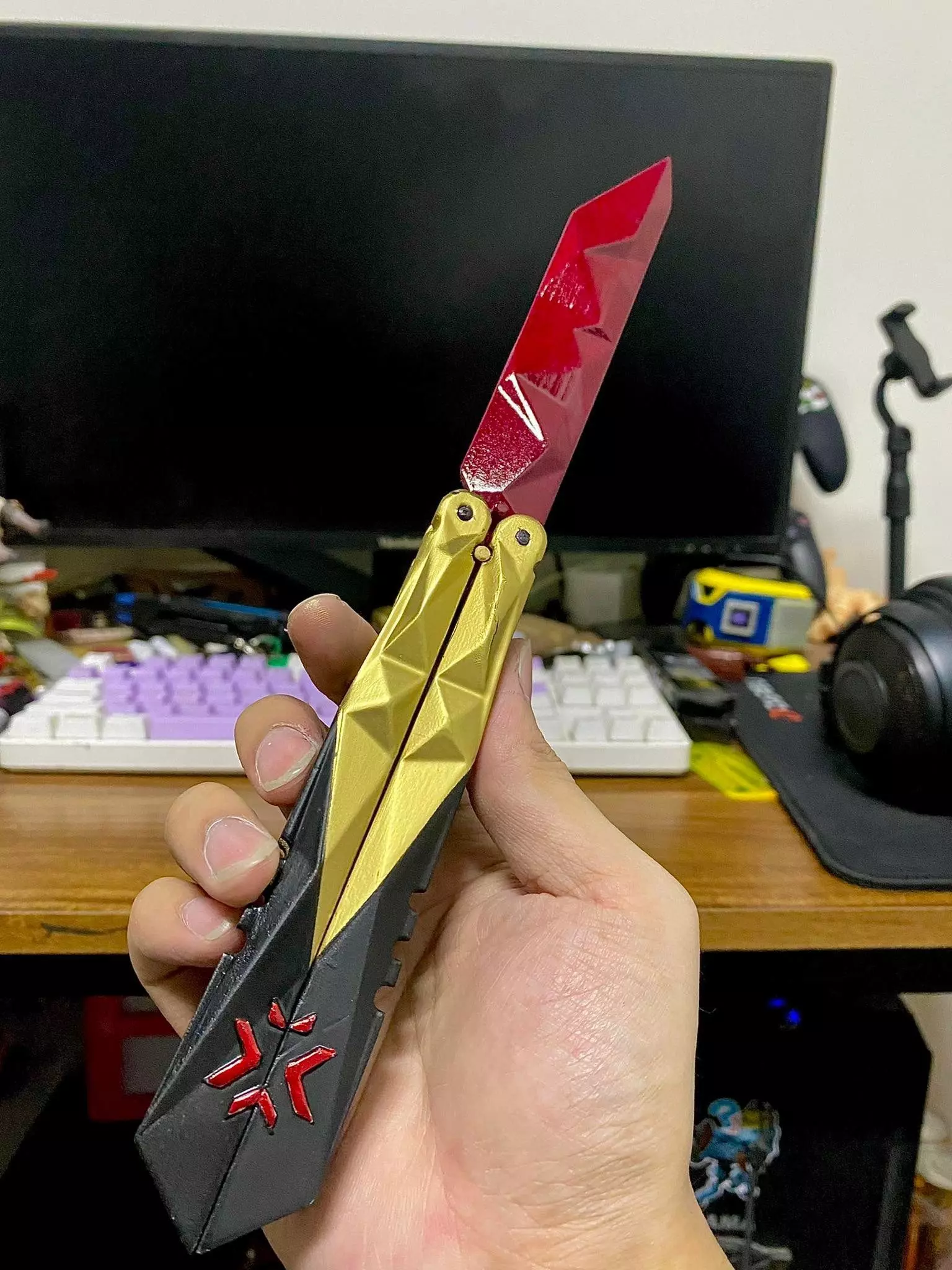 Champions Butterfly Knife- Valorant 3D print model_0