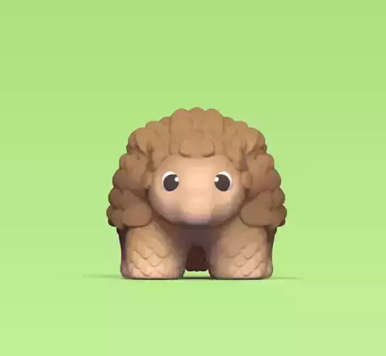 Pangolin toy elephant