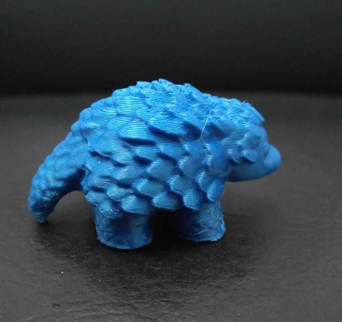Pangolin toy elephant 3D print model_8