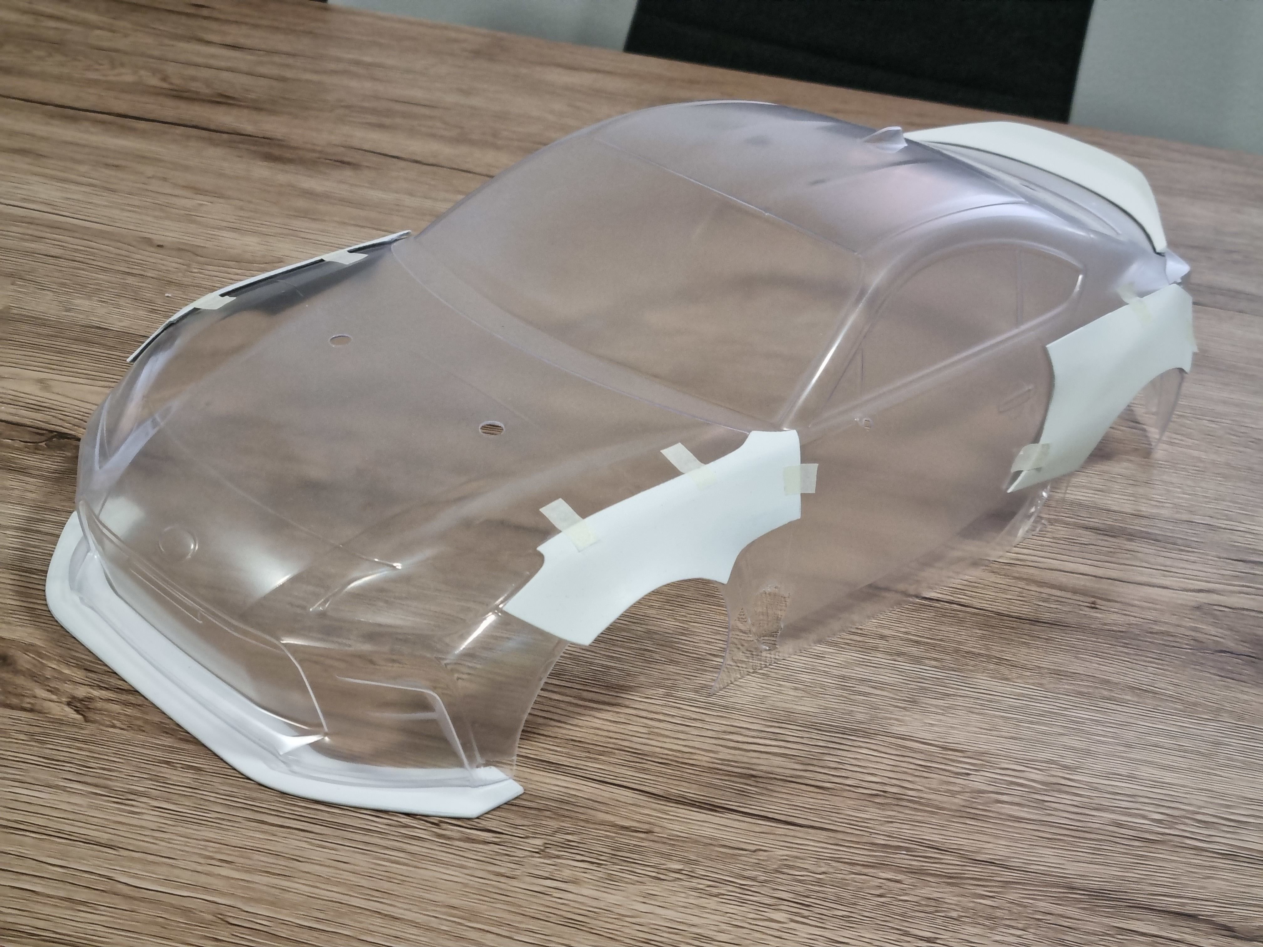 10th scale RC Drift Car Toyota GR86 Wide Body Kit 3D print model_3