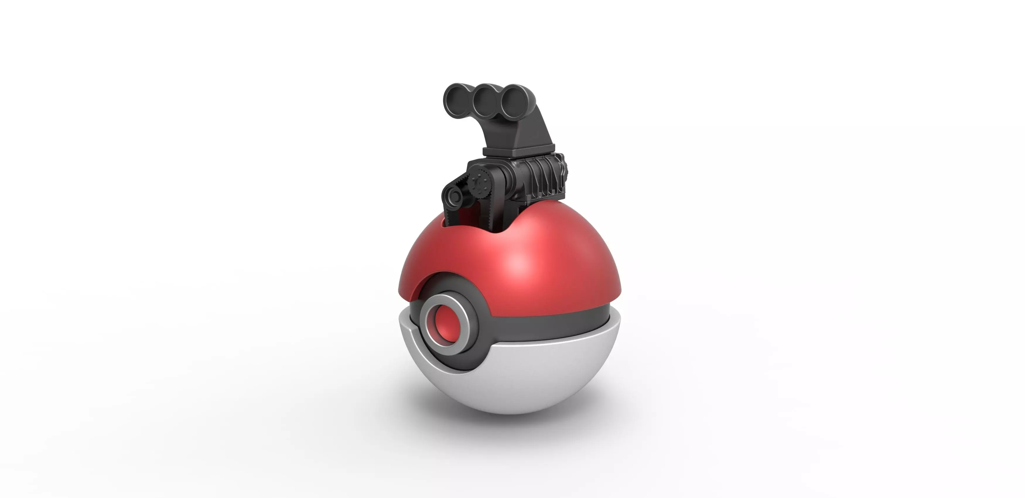 Supercharger orb 3D print model_0