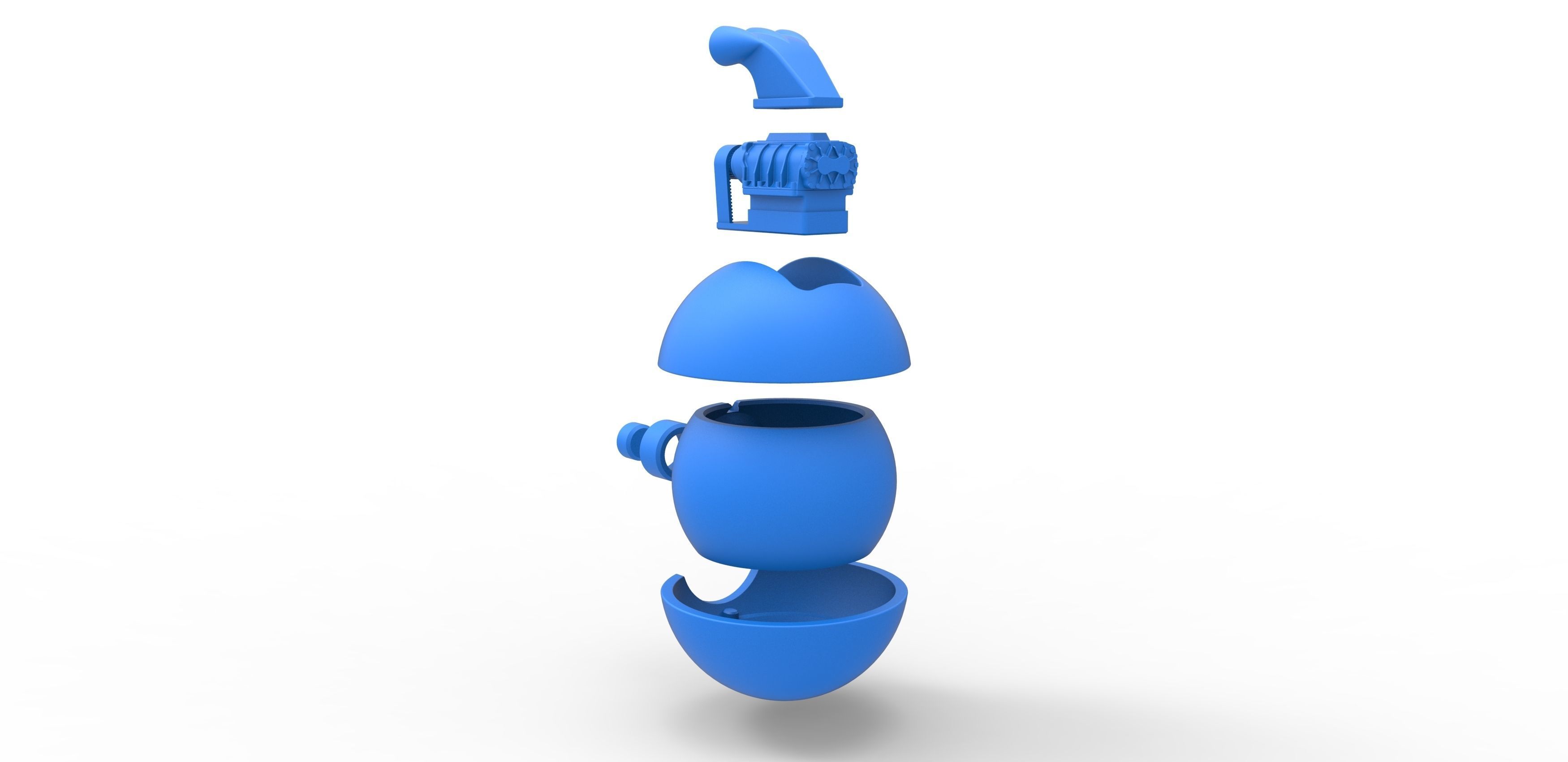 Supercharger orb 3D print model_20