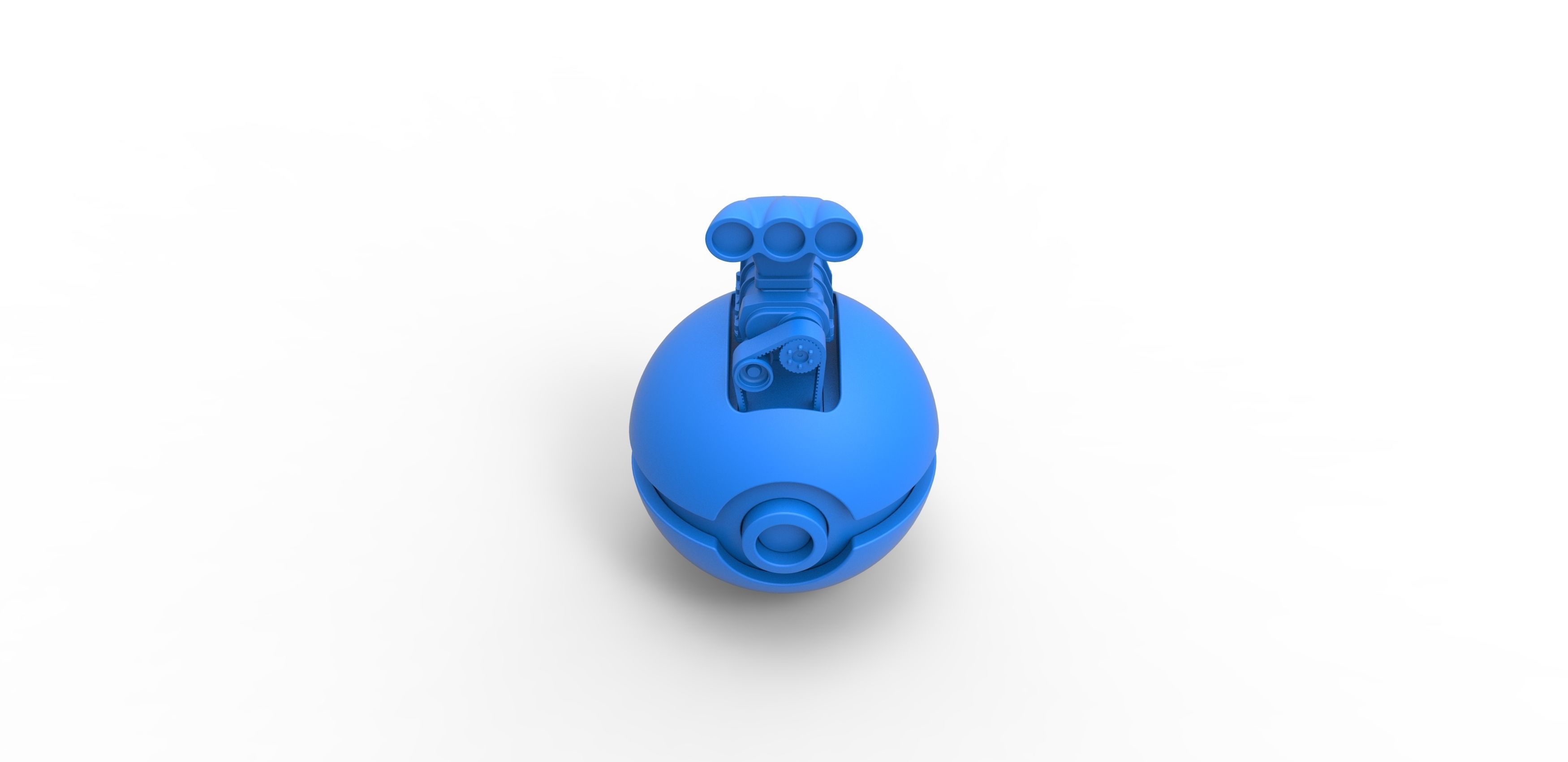 Supercharger orb 3D print model_11