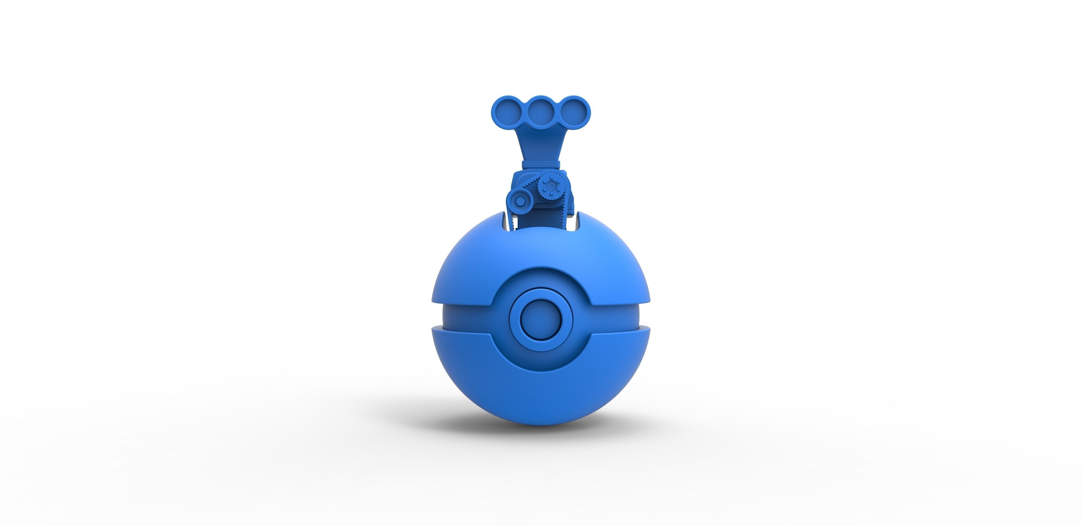 Supercharger orb 3D print model_10