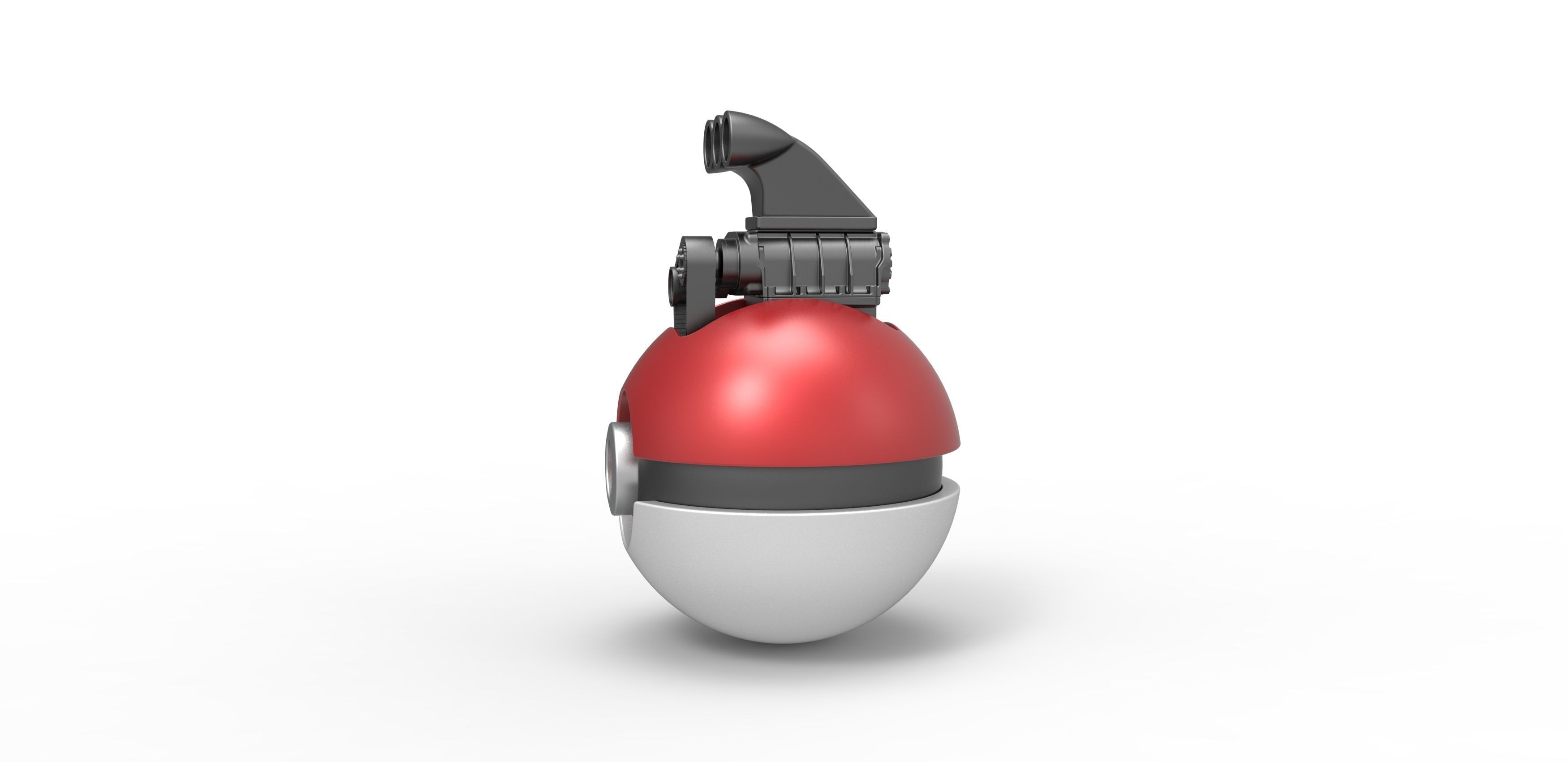 Supercharger orb 3D print model_5