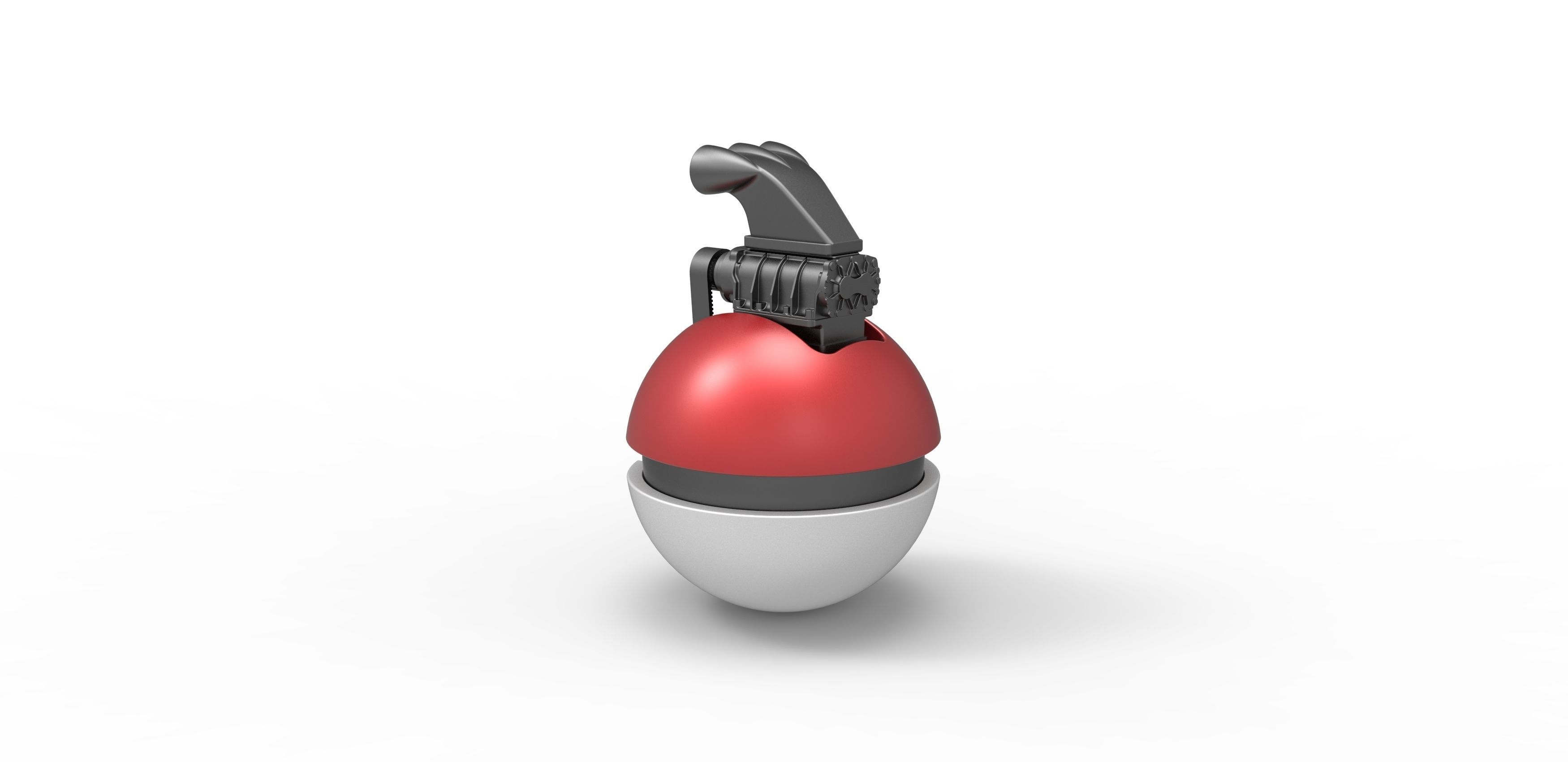 Supercharger orb 3D print model_7