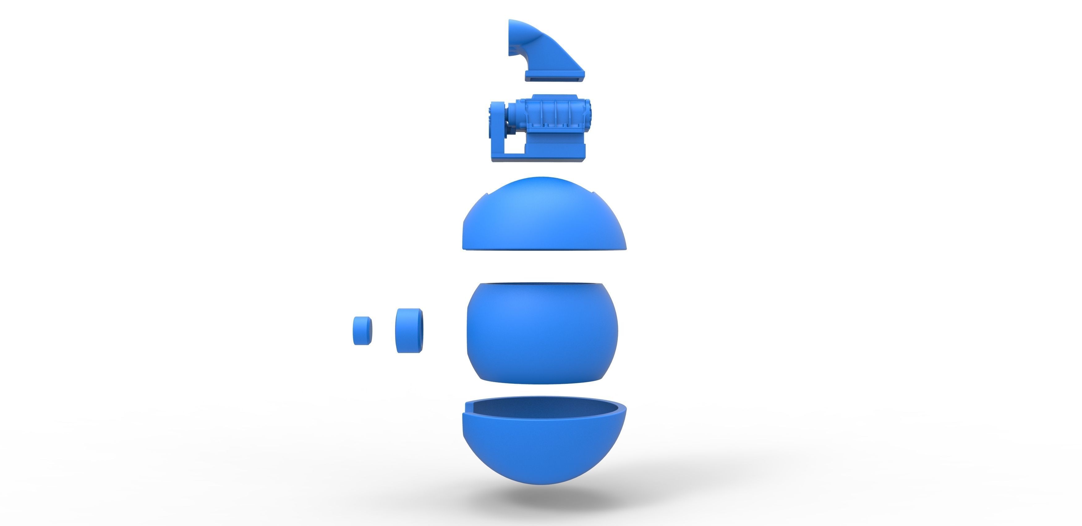 Supercharger orb 3D print model_19