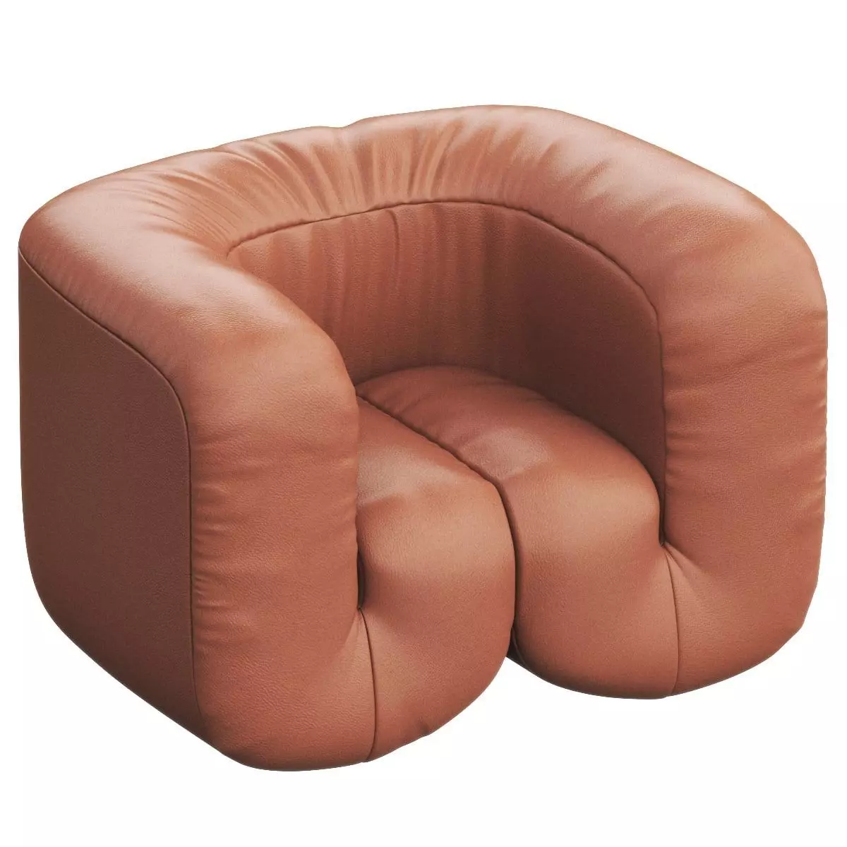 DS-707 Leather armchair By de Sede 3D model