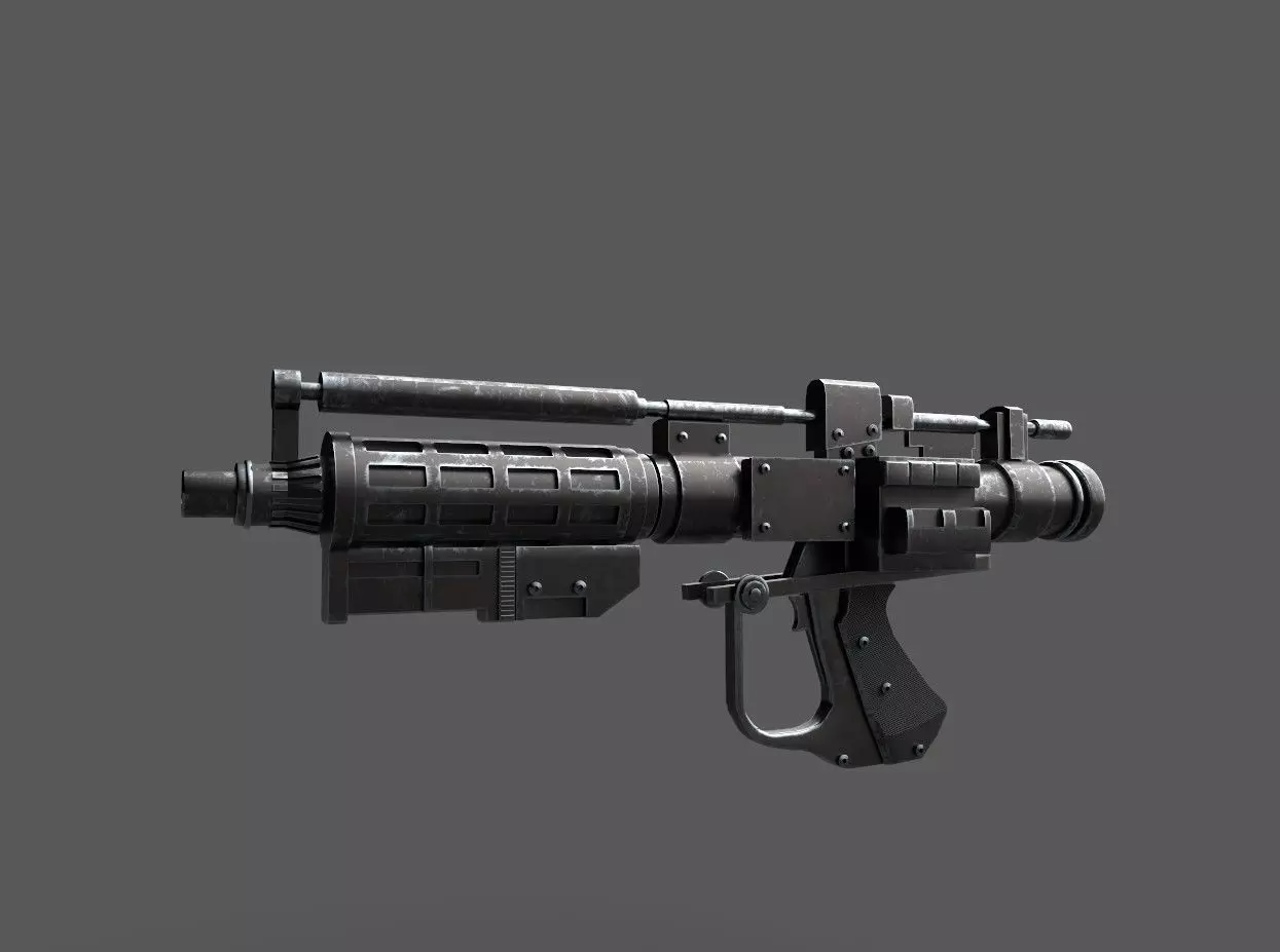 E5 Blaster 3D model_0
