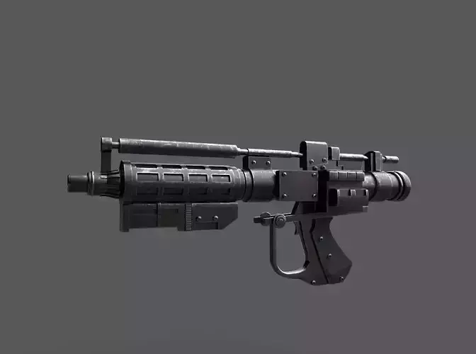 E5 Blaster 3D model