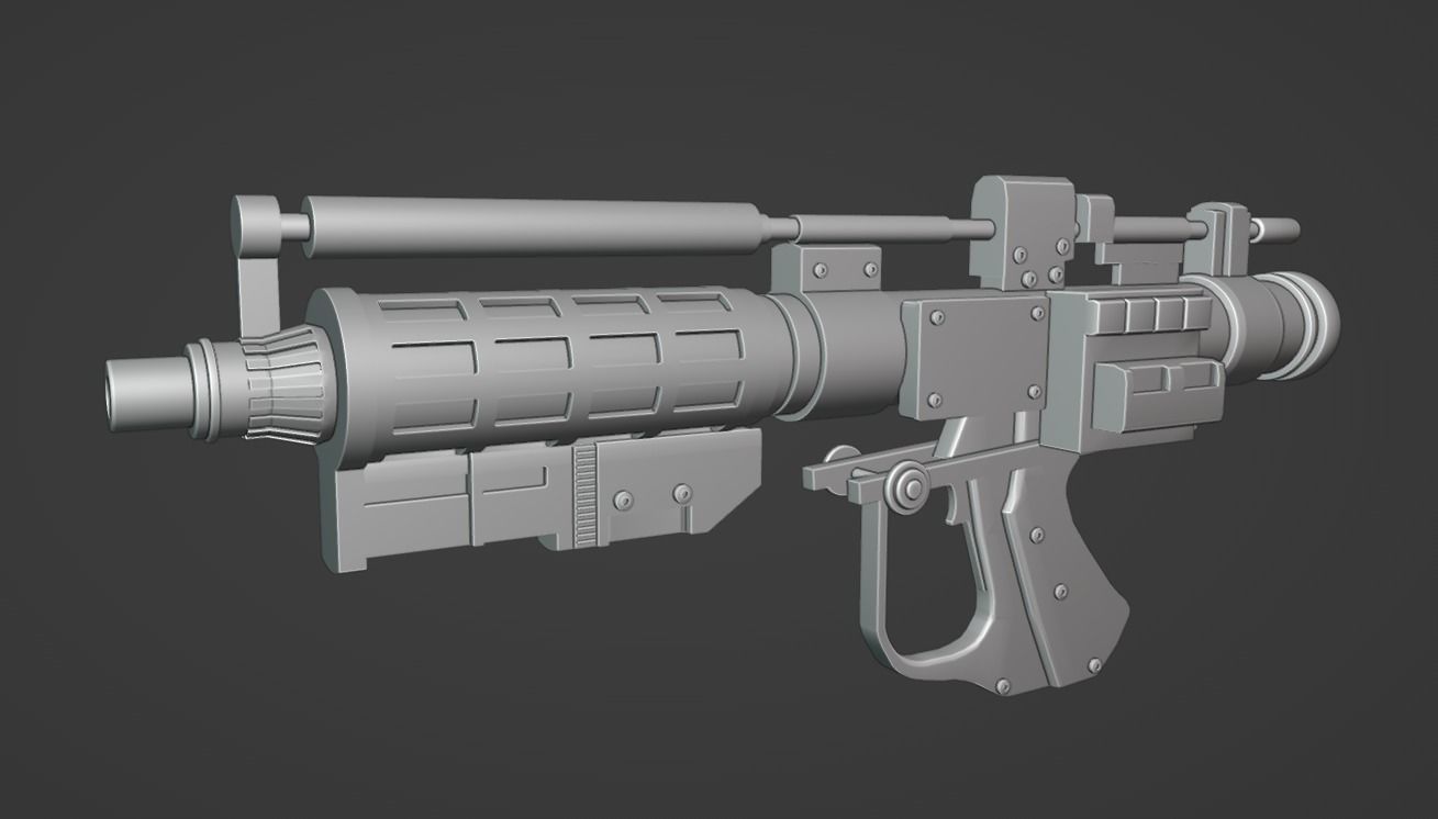 E5 Blaster 3D model_4