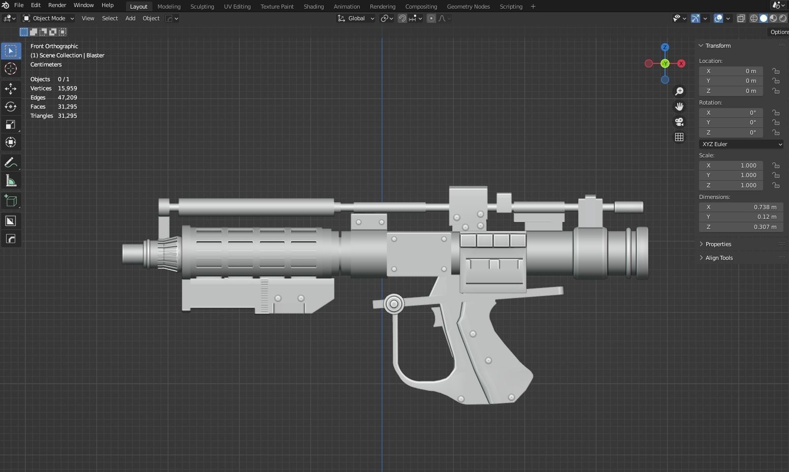 E5 Blaster 3D model_6