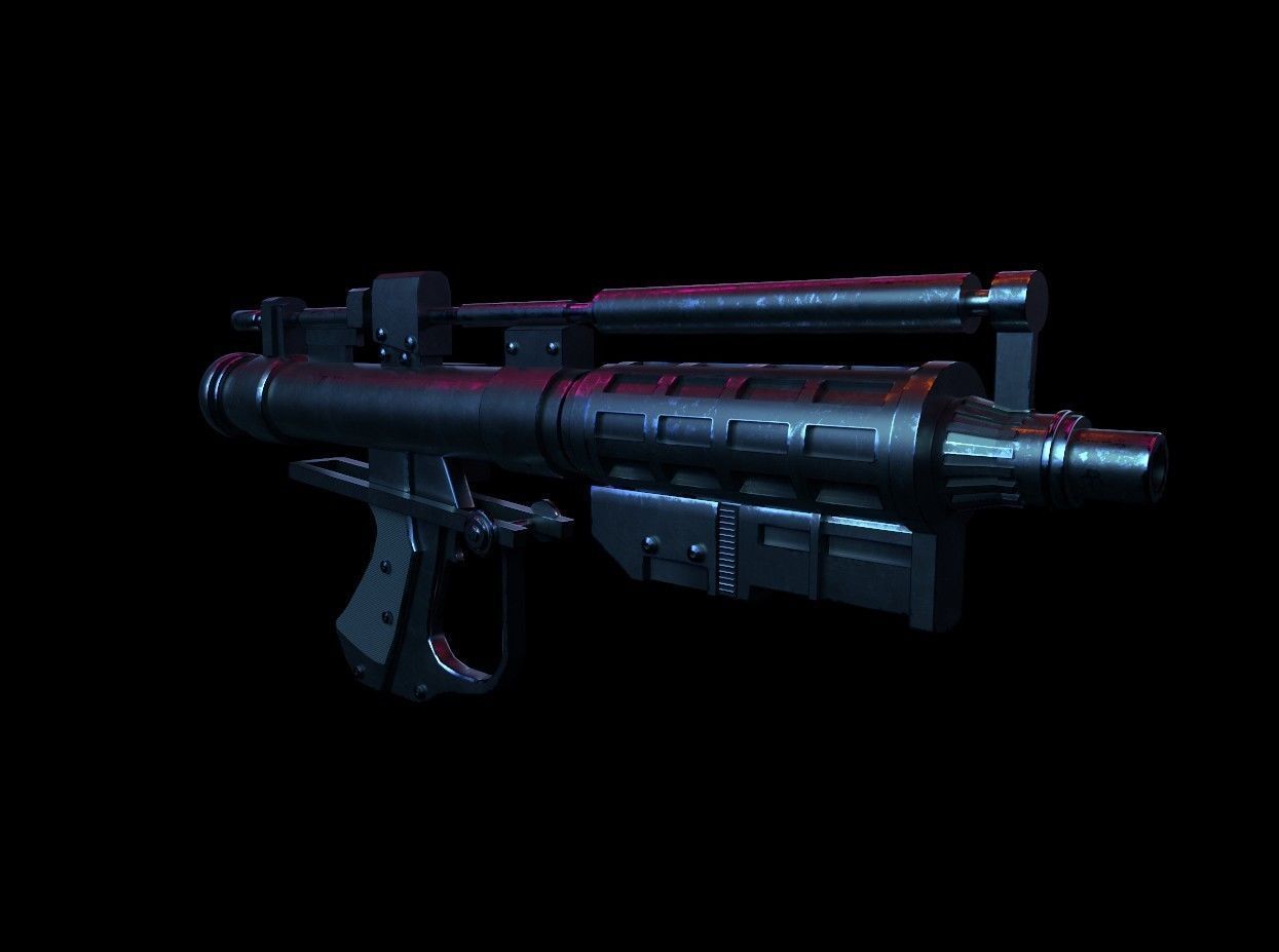 E5 Blaster 3D model_2