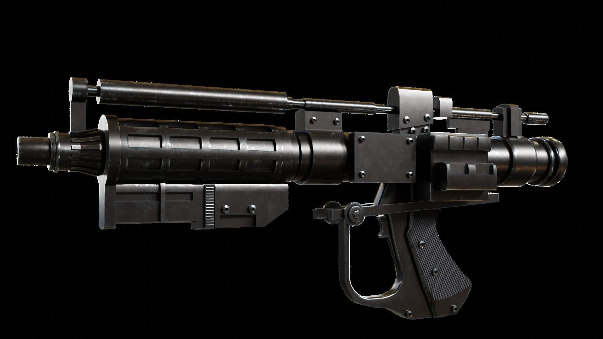 E5 Blaster 3D model_3