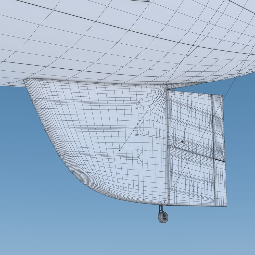 Generic Blimp Airship 3D model_18