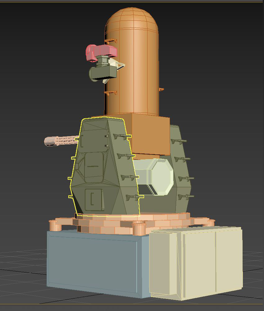 Mark 15 Phalanx CIWS 3D print model_7