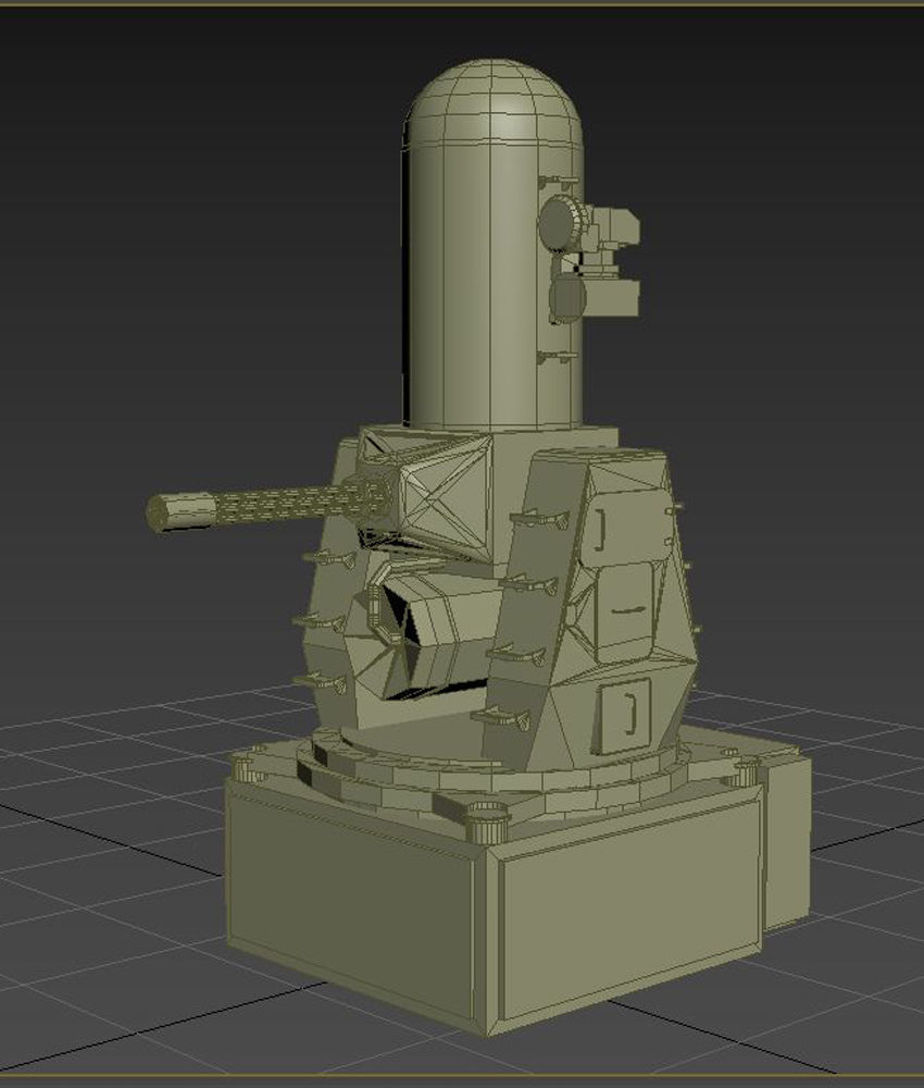 Mark 15 Phalanx CIWS 3D print model_2