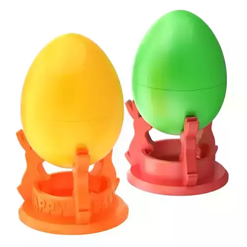 Printable Easter Egg Set 3D print model