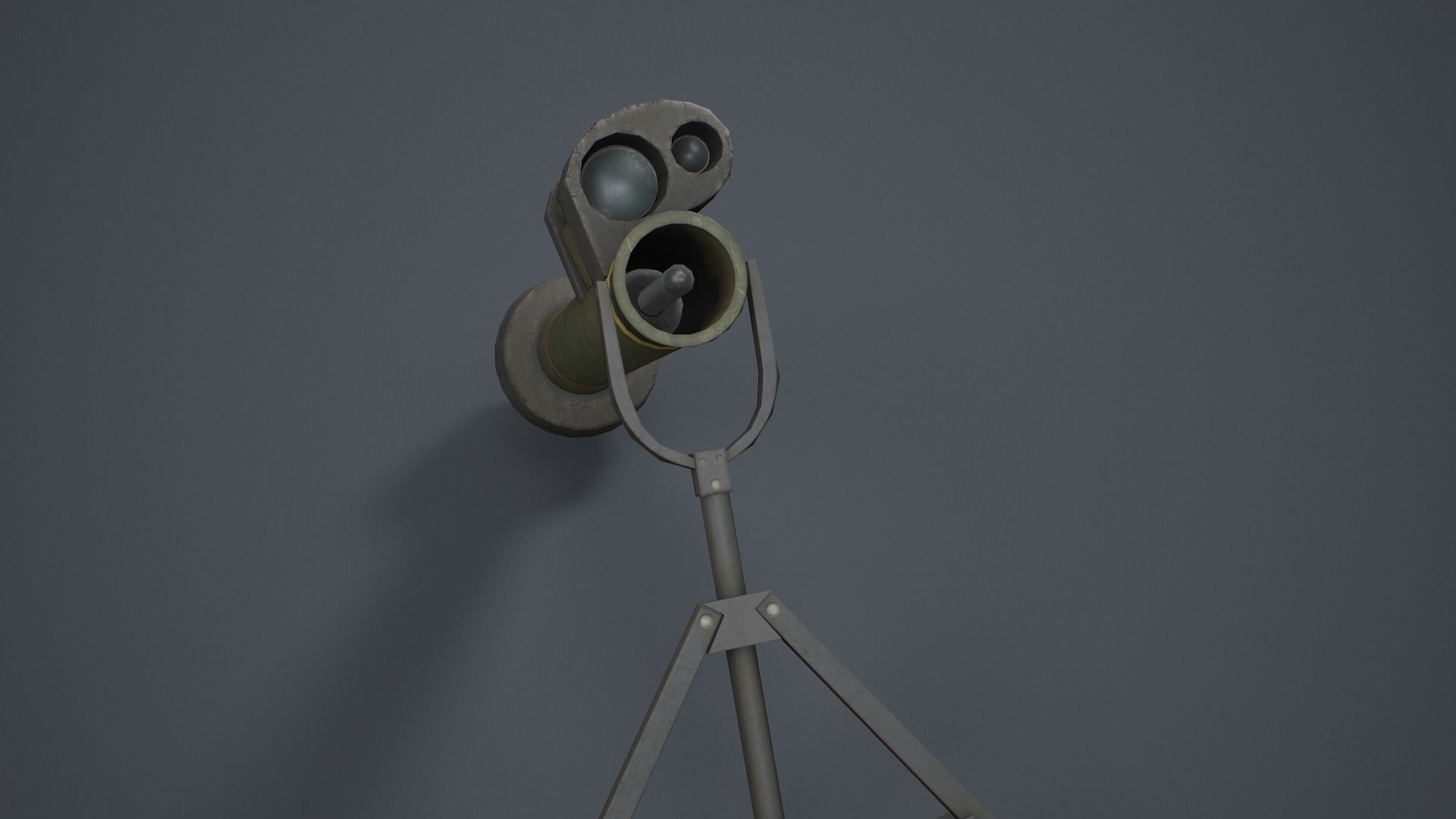 M47 Dragon M2 Plus  Low-poly 3D model_2