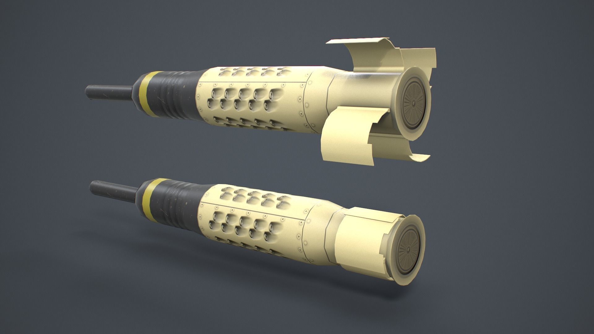 M47 Dragon M2 Plus  Low-poly 3D model_4