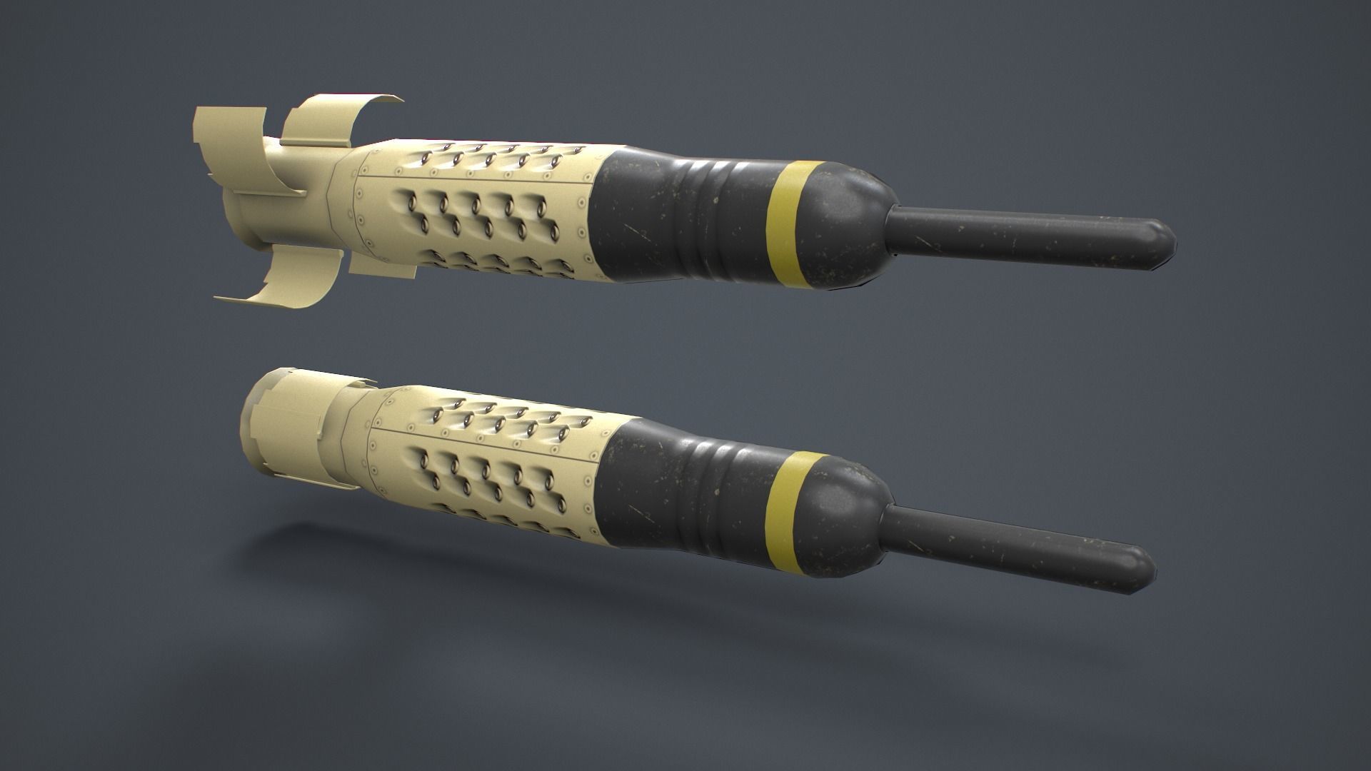 M47 Dragon M2 Plus  Low-poly 3D model_5