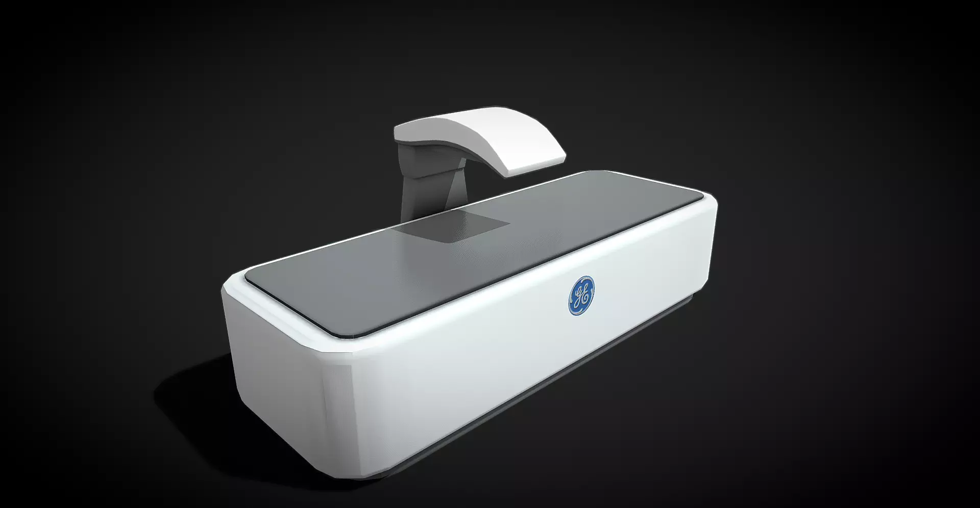 dexa machine Low-poly 3D model_0