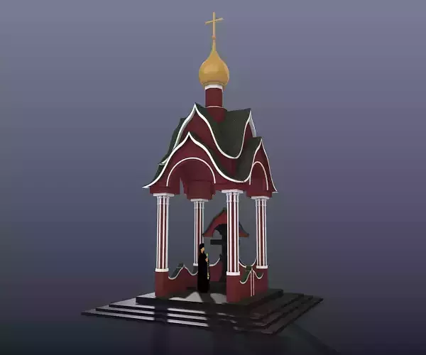 Chapel church with roof