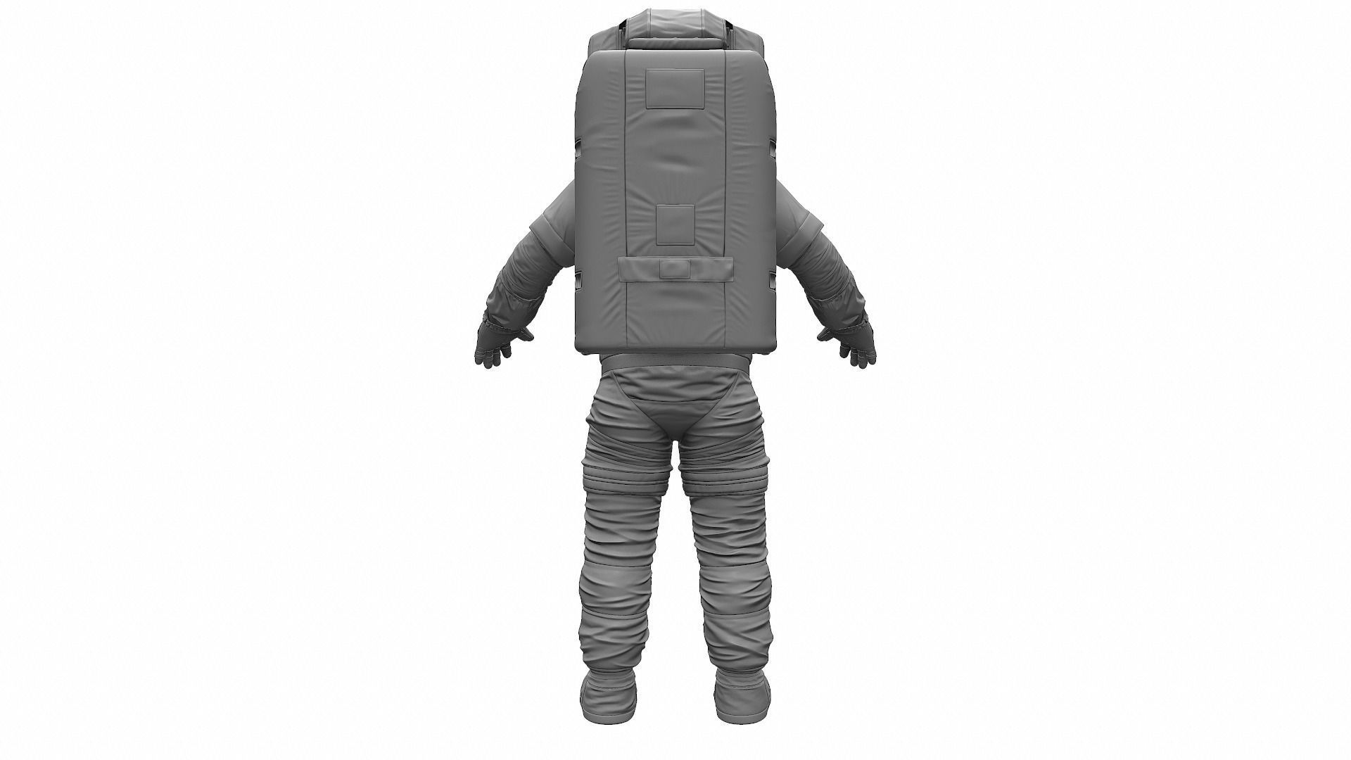 Extravehicular Mobility Unit - High Poly 3D model_6