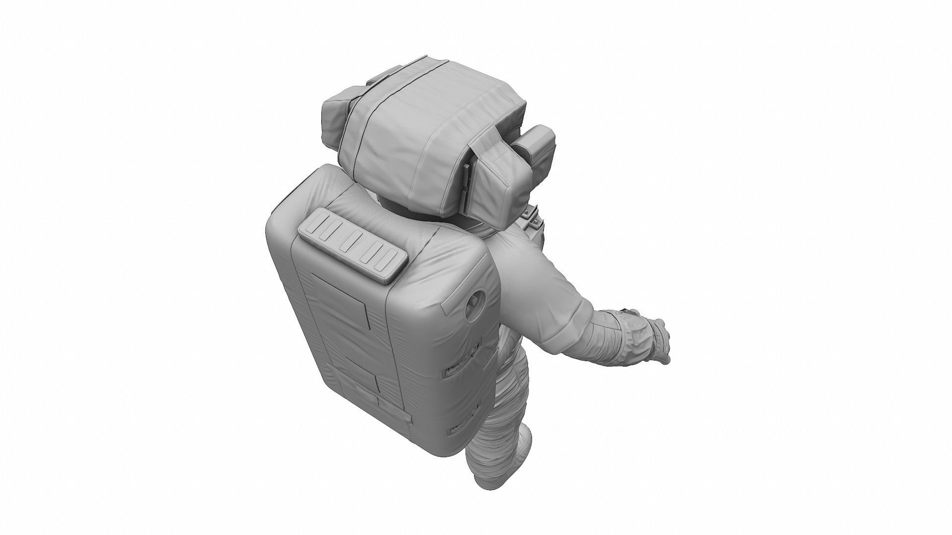 Extravehicular Mobility Unit - High Poly 3D model_14