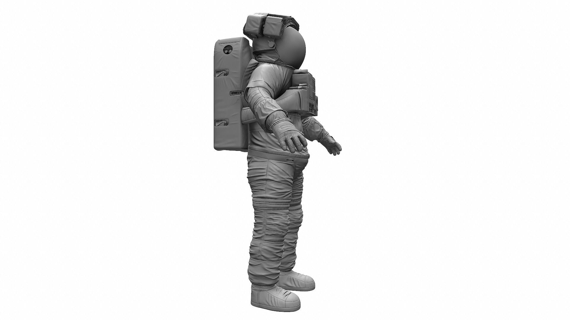Extravehicular Mobility Unit - High Poly 3D model_3