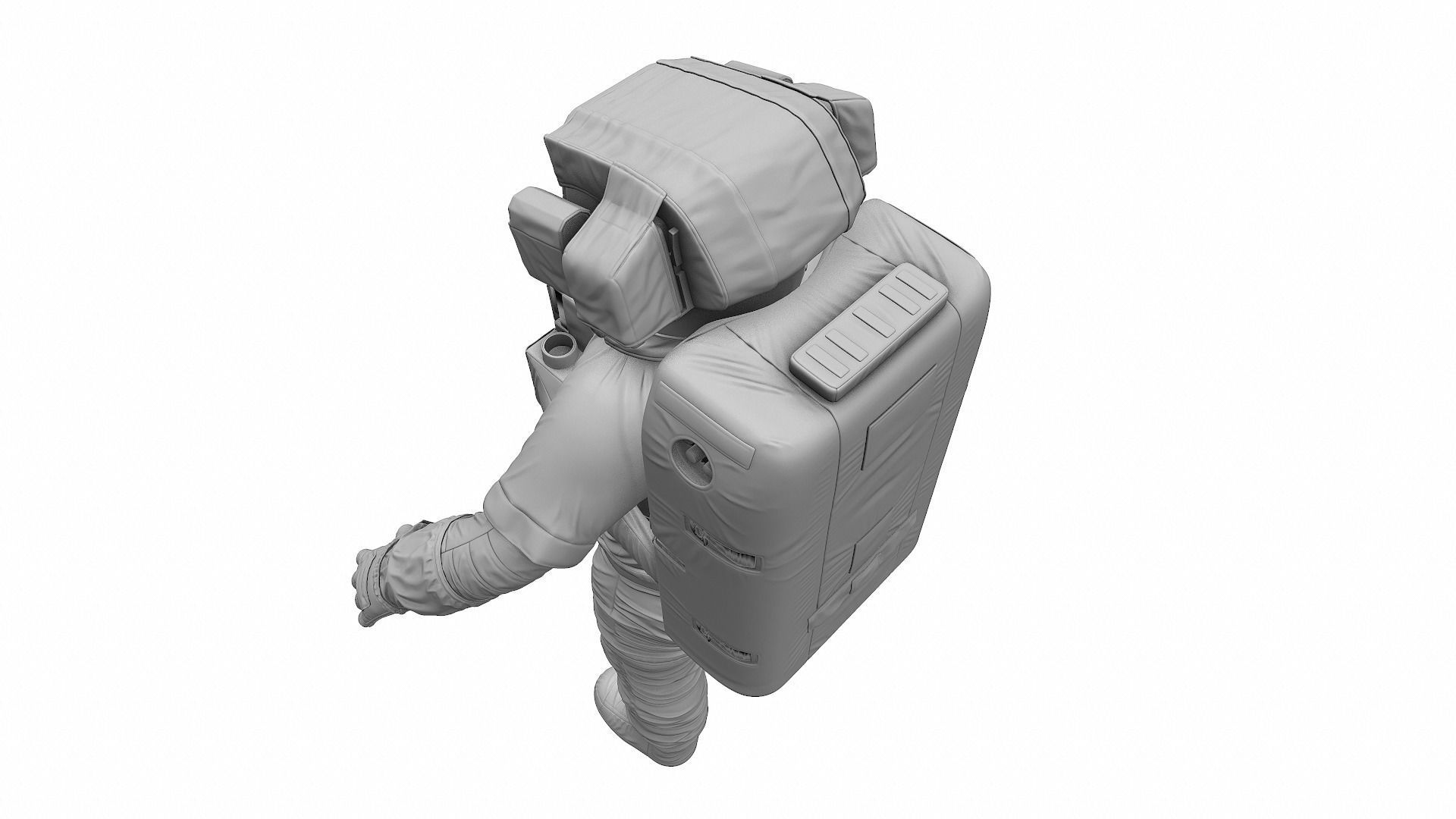 Extravehicular Mobility Unit - High Poly 3D model_13