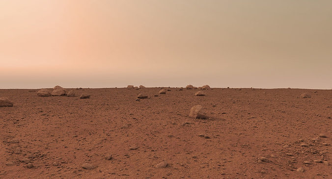 Mars Surface 3D model