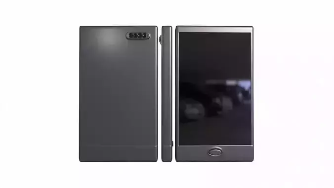 Smartphone Old Version 3D model