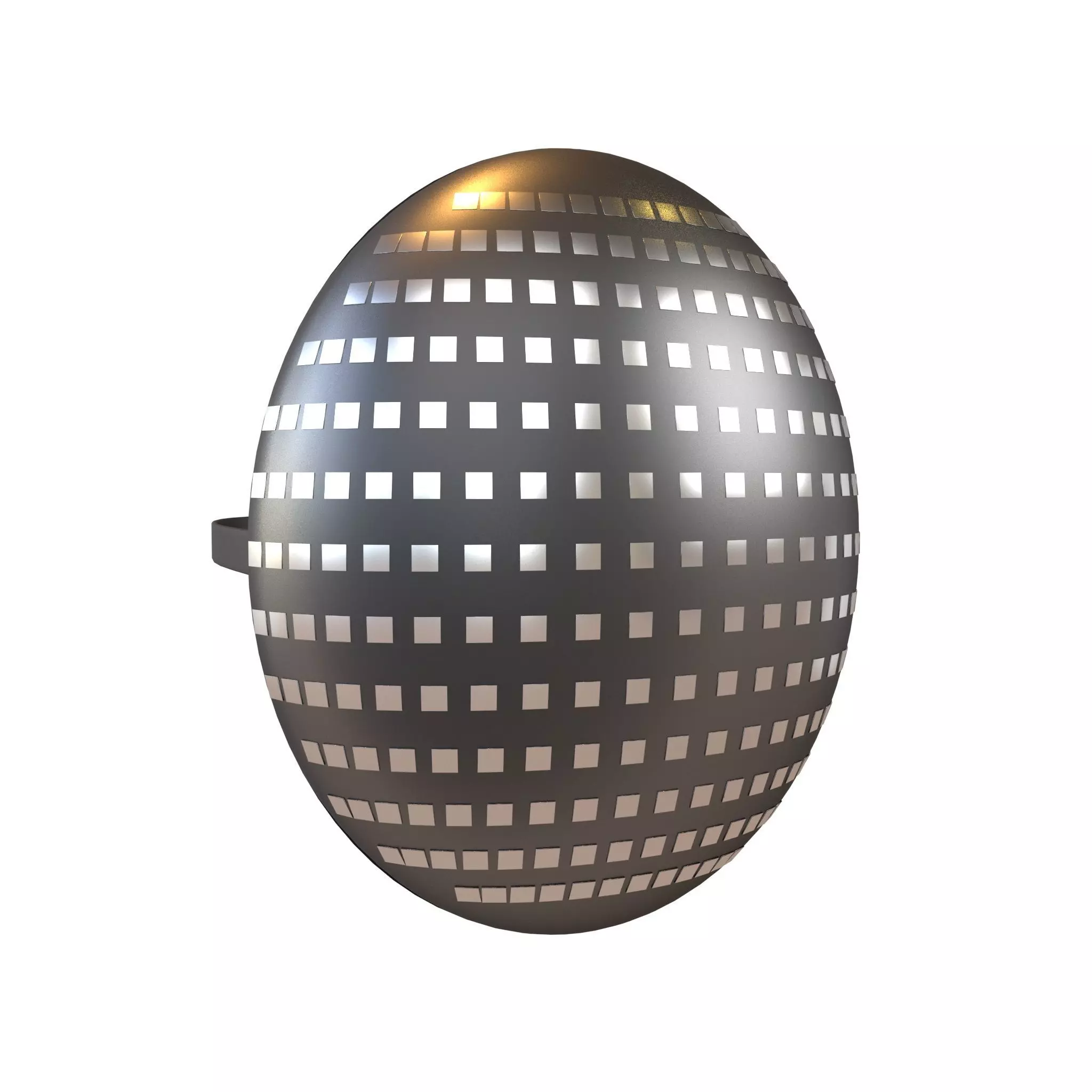 Future Technology Mask v1 002 Low-poly 3D model_0