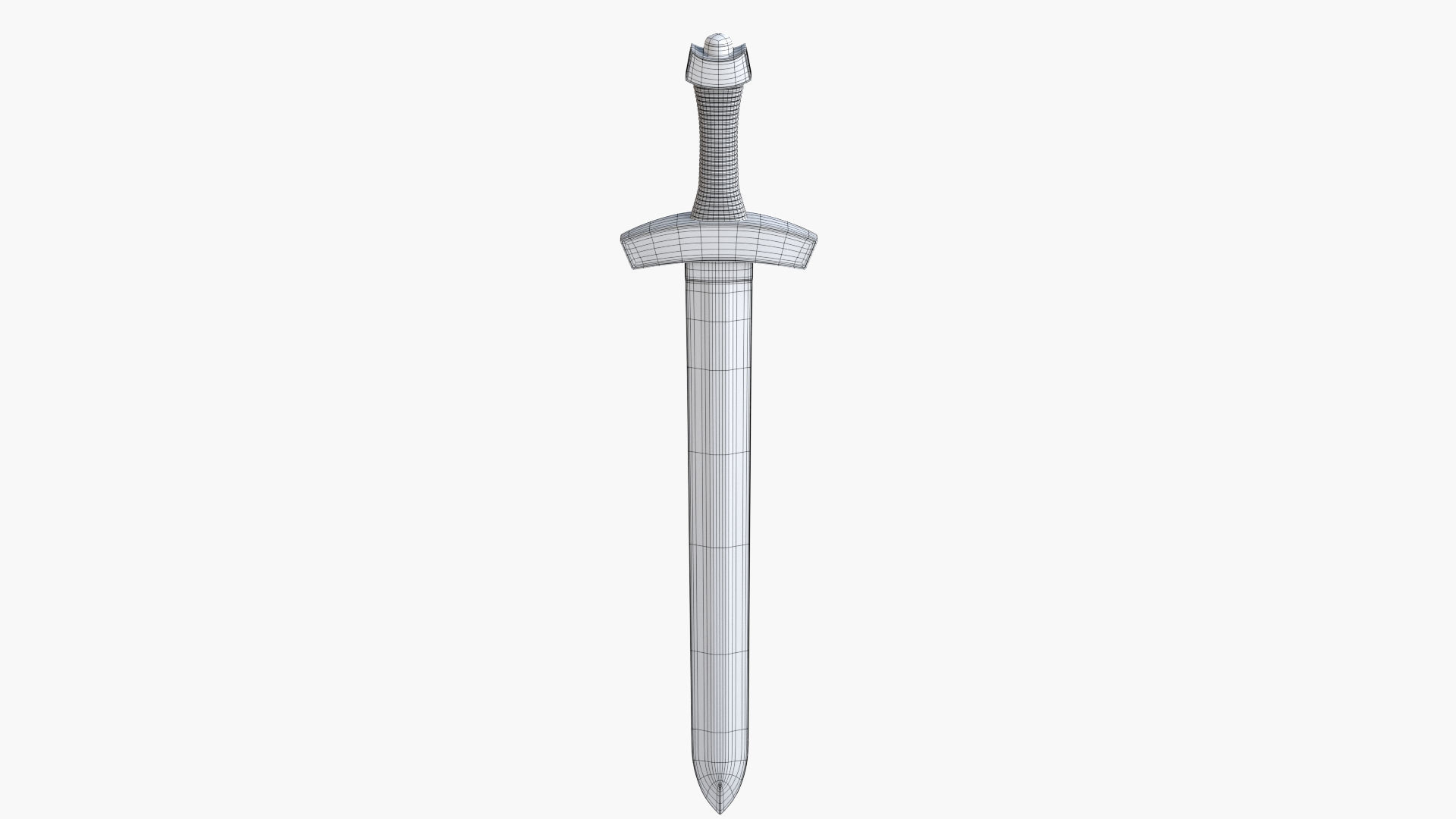 Viking Sword 3D model_6