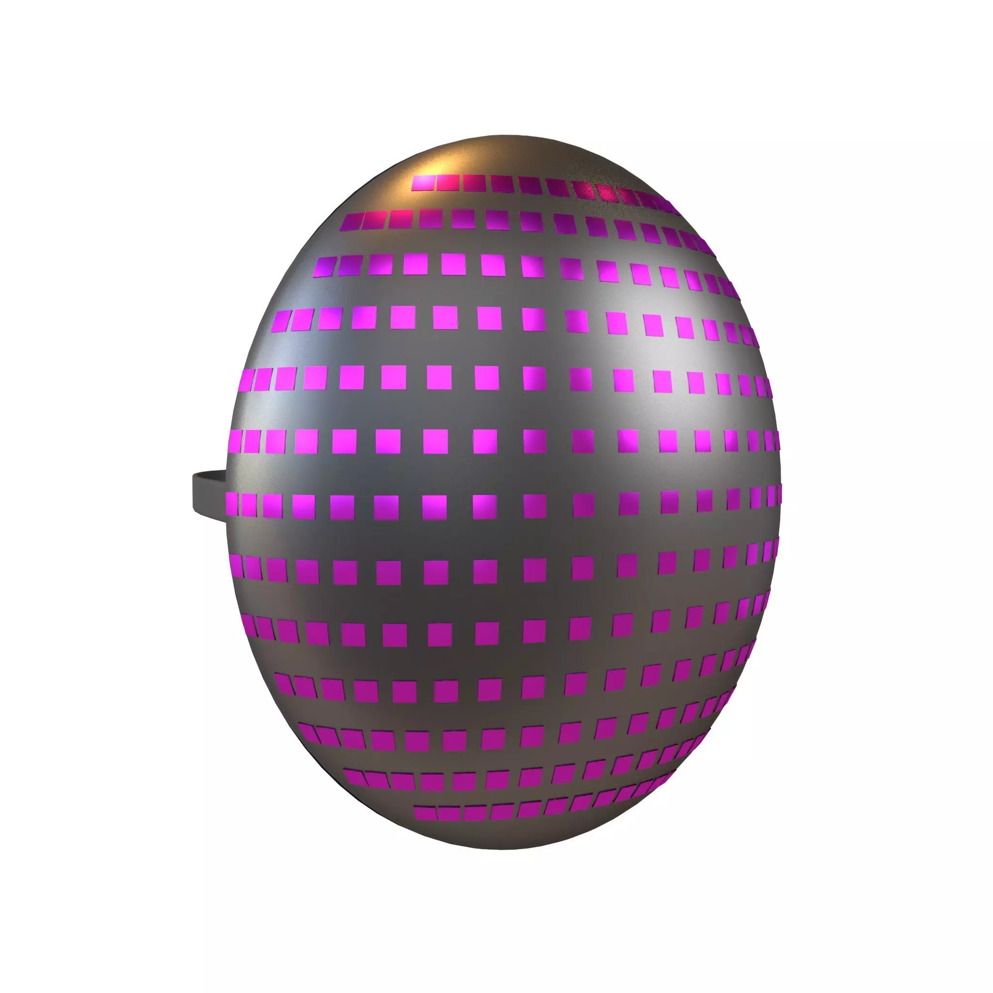 Future Technology Mask v1 006 Low-poly 3D model_0