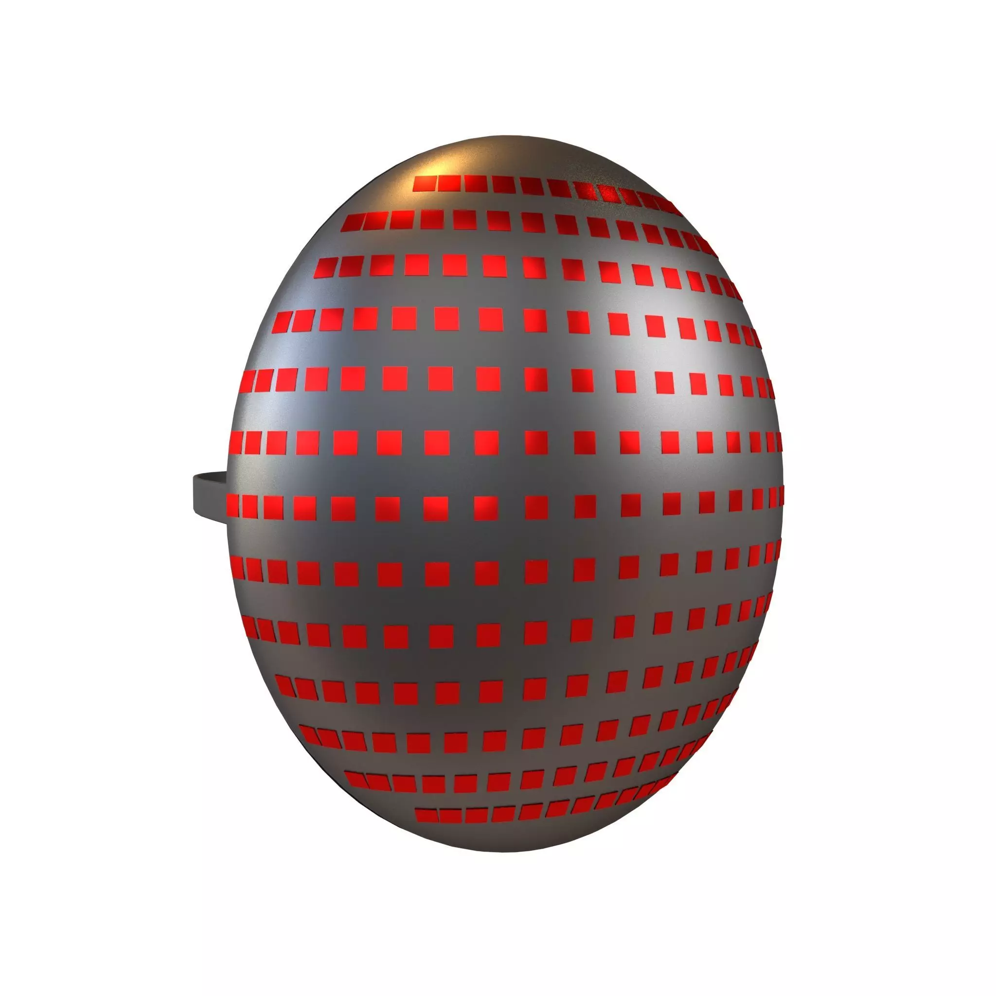 Future Technology Mask v1 007 Low-poly 3D model_0