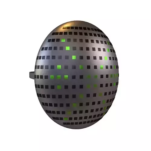 Future Technology Mask v1 008 Low-poly 3D model Future Technology Mask v1 008 Low-poly 3D model