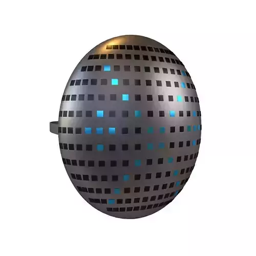 Future Technology Mask v1 010 Low-poly 3D model Future Technology Mask v1 010 Low-poly 3D model