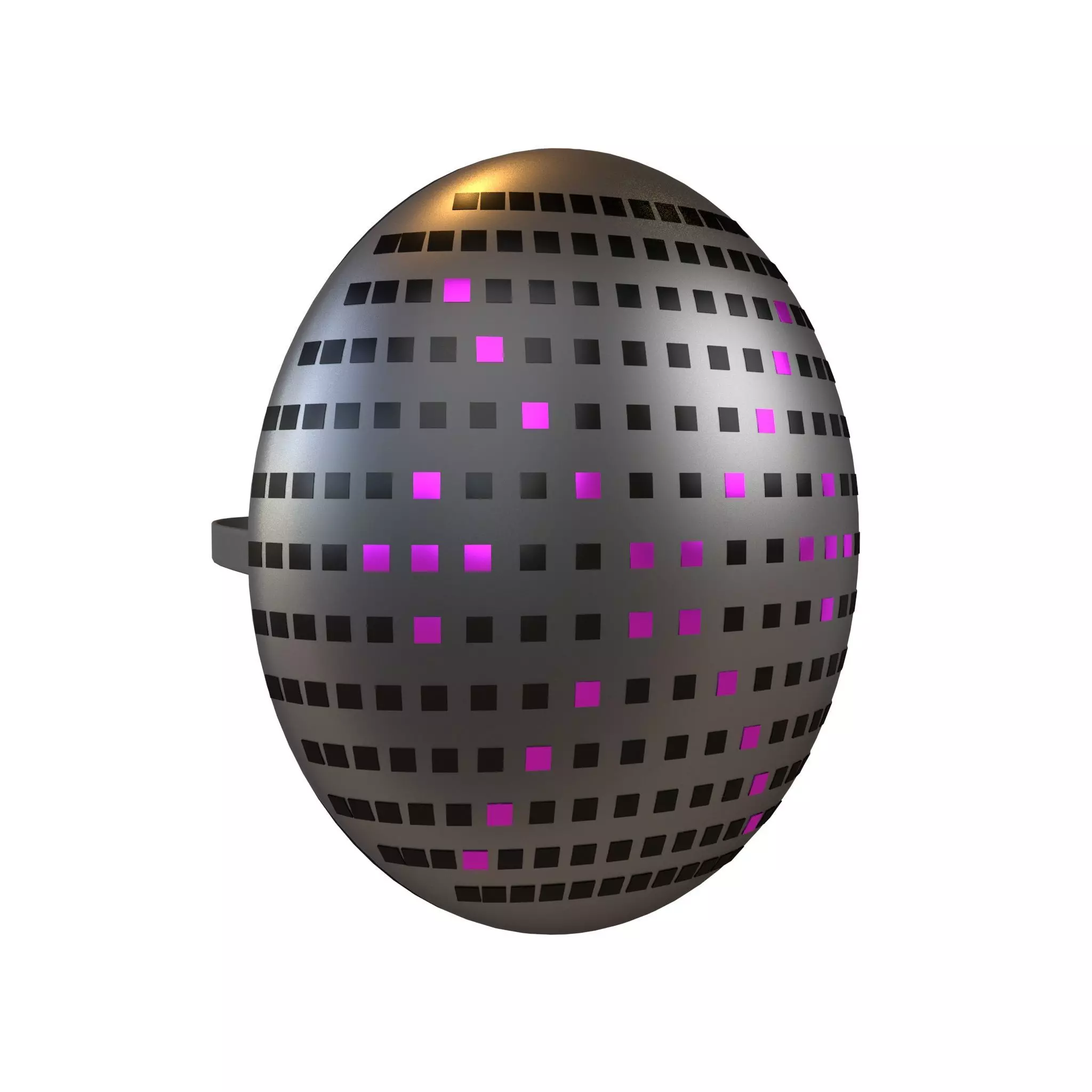 Future Technology Mask v1 011 Low-poly 3D model_0