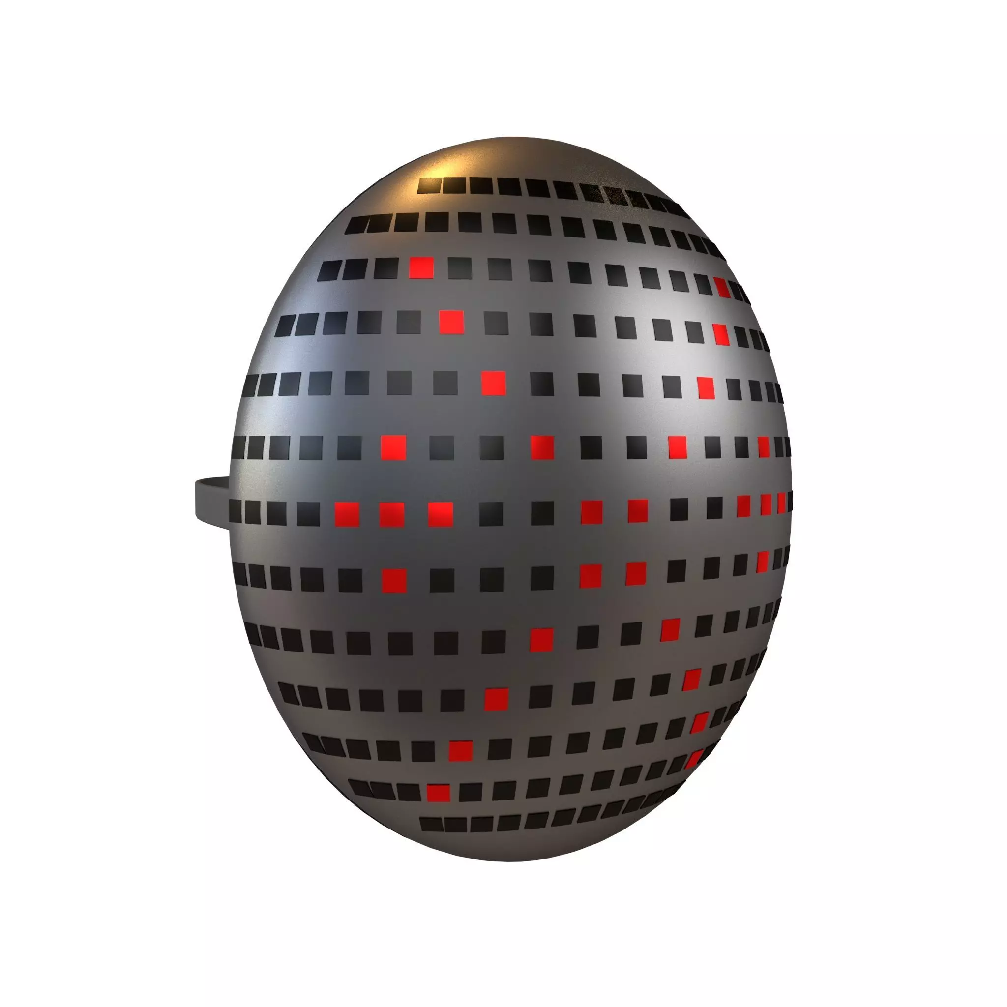 Future Technology Mask v1 012 Low-poly 3D model_0