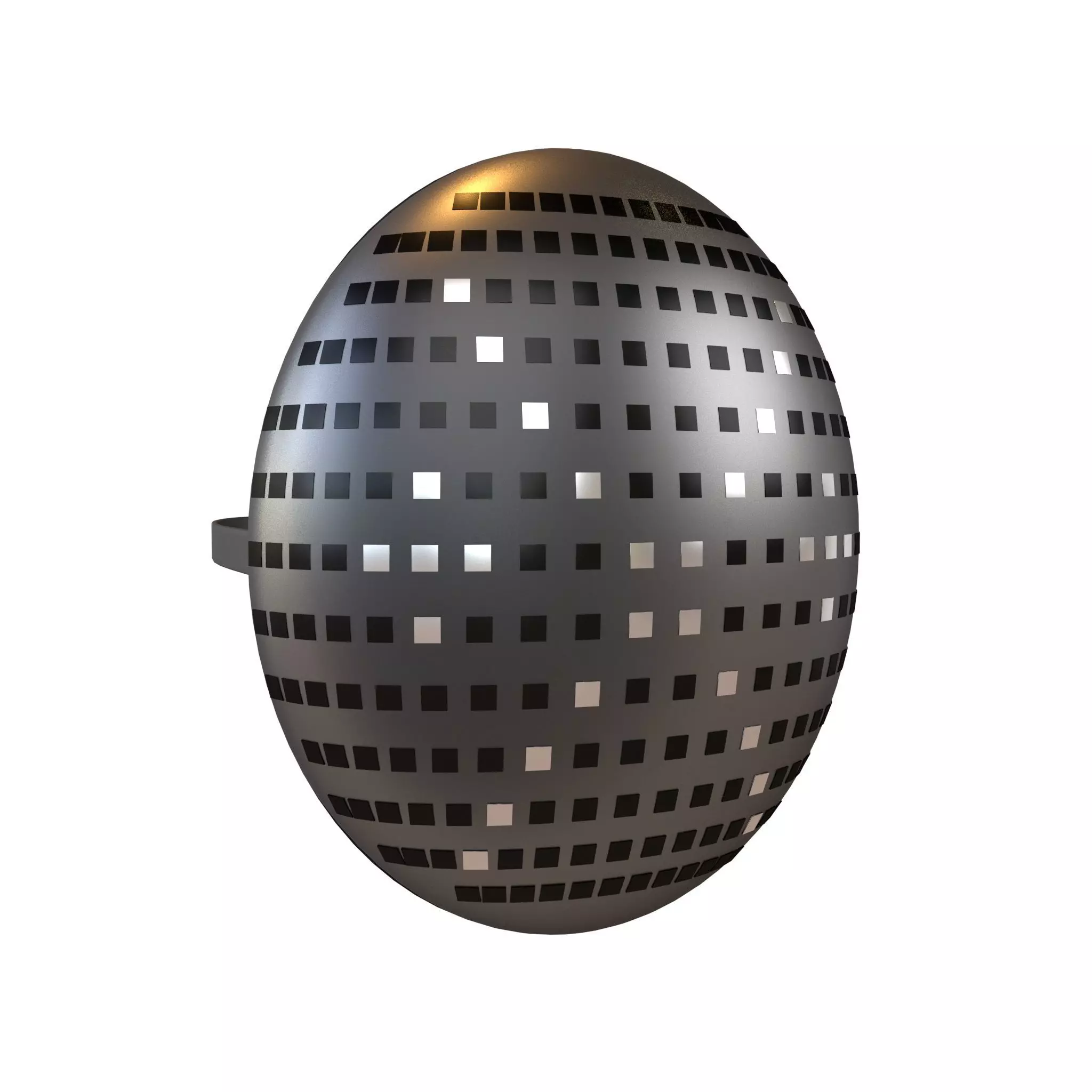 Future Technology Mask v1 013 Low-poly 3D model_0