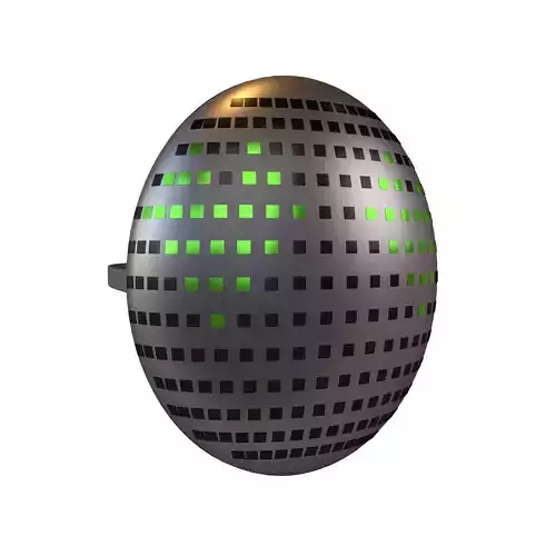 Future Technology Mask v1 014 Low-poly 3D model Future Technology Mask v1 014 Low-poly 3D model