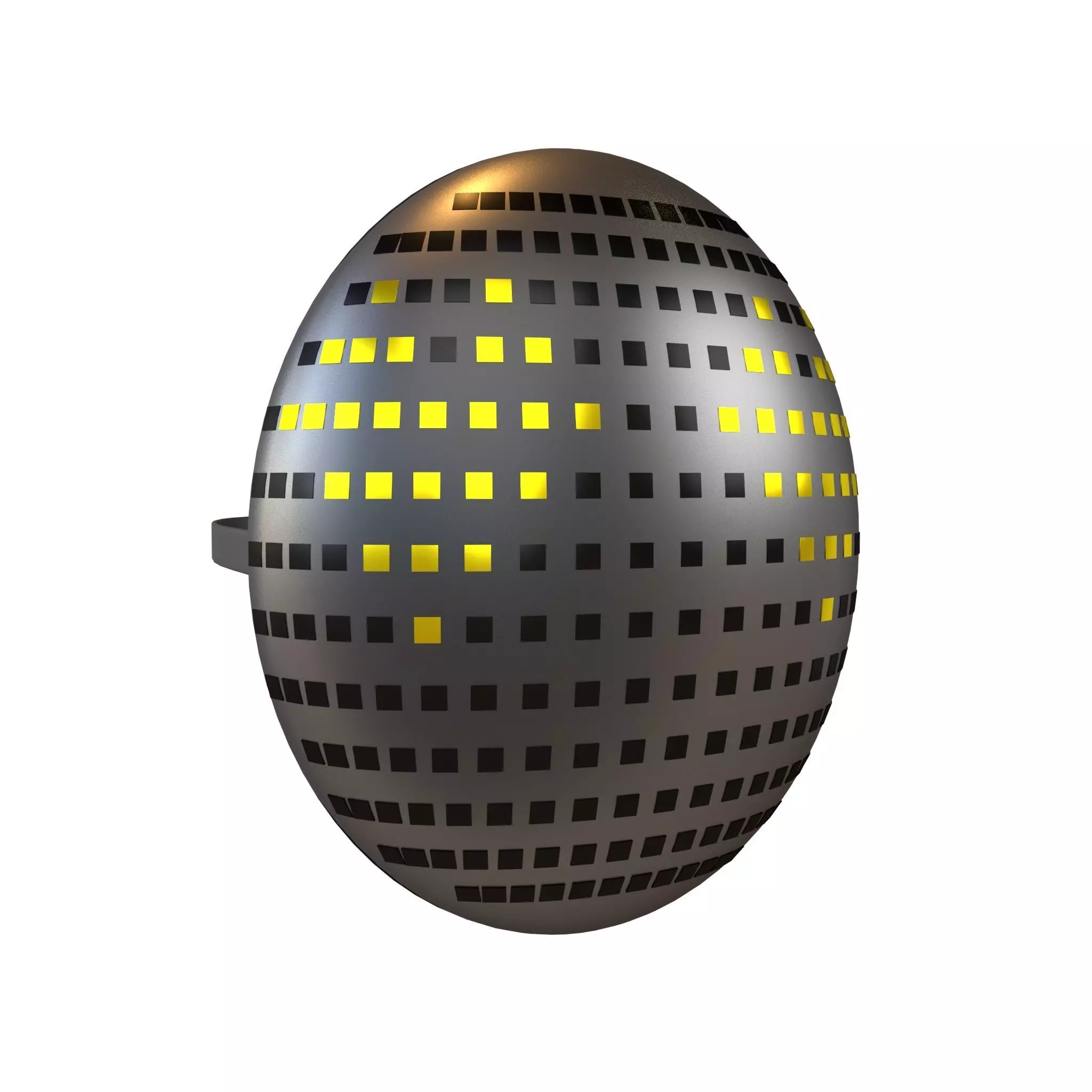 Future Technology Mask v1 015 Low-poly 3D model_0