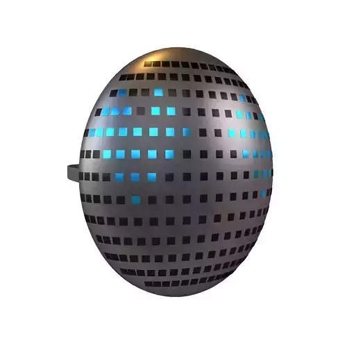 Future Technology Mask v1 016 Low-poly 3D model Future Technology Mask v1 016 Low-poly 3D model