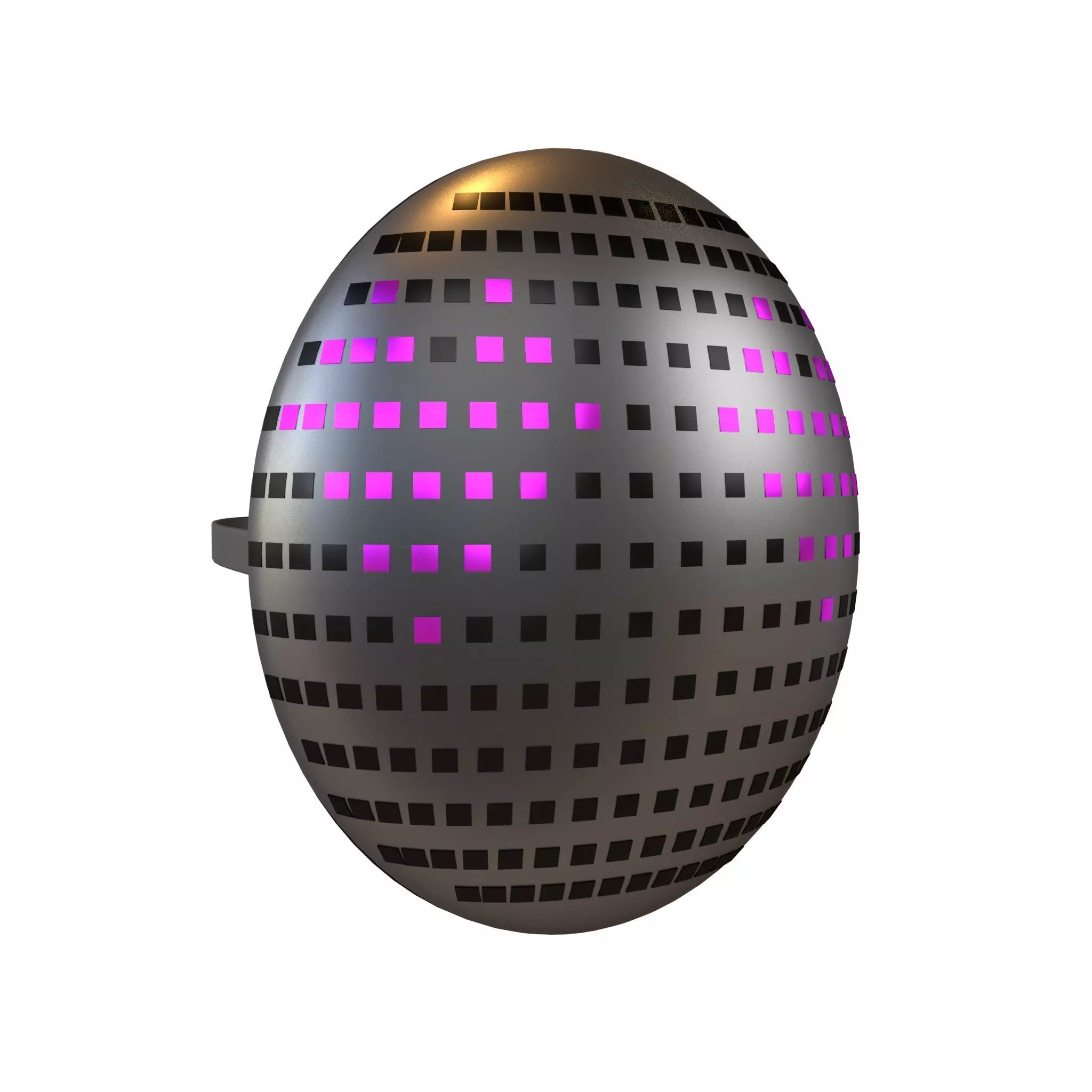 Future Technology Mask v1 017 Low-poly 3D model_0